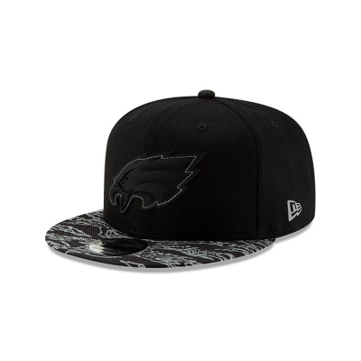 Sapca New Era Philadelphia Eagles NFL Tigers Flect 9FIFTY Snapback - Negrii